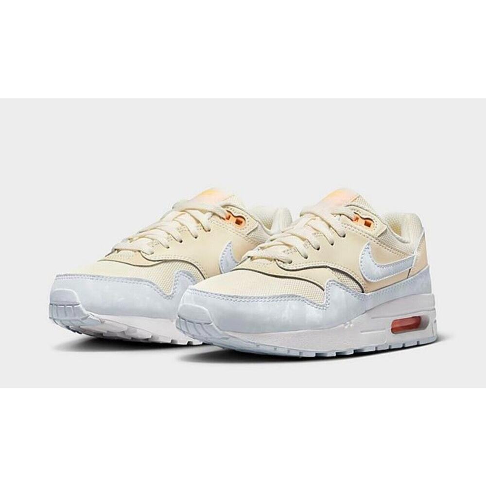 $150 MSRP Nike Air Max 1 Pale Ivory/Football Grey - NWB - Size 7W / 5.5Y
